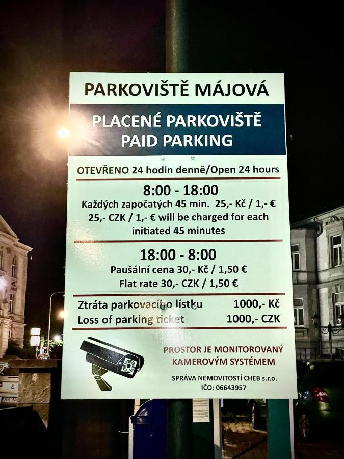 Pension Majovka Cheb Eksteriør billede